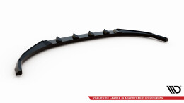 Cup Spoilerlippe Front Ansatz V.2 passend für Hyundai Tucson N-Line Mk4 schwarz Hochglanz
