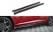 Seitenschweller Ansatz Cup Leisten passend für Hyundai Tucson N-Line Mk4 schwarz Hochglanz