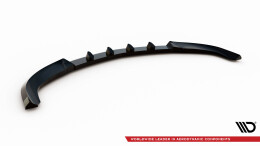 Cup Spoilerlippe Front Ansatz passend für Mercedes-Benz E W212 Facelift schwarz Hochglanz