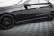 Seitenschweller Ansatz Cup Leisten für Mercedes-Benz E W212 Facelift schwarz Hochglanz