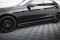 Seitenschweller Ansatz Cup Leisten passend für Mercedes-Benz E W212 Facelift schwarz Hochglanz