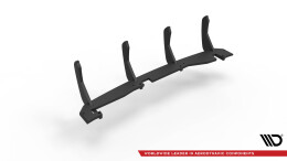 Street Pro Heckschürze Heck Ansatz Diffusor V.1 passend für BMW 4er M-Paket F32 SCHWARZ