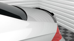 Heck Spoiler Aufsatz Abrisskante für Mercedes-Benz CLS C219 schwarz Hochglanz
