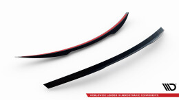 Heck Spoiler Aufsatz Abrisskante passend für Mercedes-Benz CLS C219 schwarz Hochglanz
