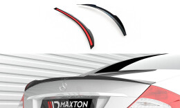 Heck Spoiler Aufsatz Abrisskante passend für Mercedes-Benz CLS C219 schwarz Hochglanz