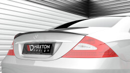 Heck Spoiler Aufsatz Abrisskante passend für Mercedes-Benz CLS C219 schwarz Hochglanz