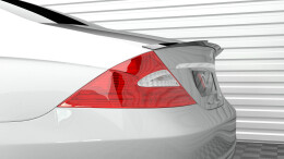 Heck Spoiler Aufsatz Abrisskante passend für Mercedes-Benz CLS C219 schwarz Hochglanz