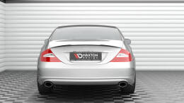 Heck Spoiler Aufsatz Abrisskante passend für Mercedes-Benz CLS C219 schwarz Hochglanz