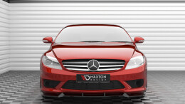 Cup Spoilerlippe Front Ansatz V.1 passend für Mercedes-Benz CL 63 AMG C216 schwarz Hochglanz