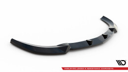 Cup Spoilerlippe Front Ansatz V.1 passend für Mercedes-Benz CL 63 AMG C216 schwarz Hochglanz