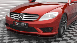 Street+ Spoilerlippe Front Ansatz V.2 passend für Mercedes CL 63 AMG C216 schwarz Hochglanz
