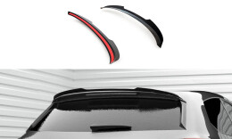 Heck Spoiler Aufsatz Abrisskante V.2 für Seat Leon Cupra Sportstourer Mk3 FL schwarz Hochglanz