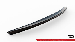 Heck Spoiler Aufsatz Abrisskante für 3D Mercedes-Benz CLA C117 Facelift schwarz Hochglanz