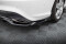 Mittlerer Cup Diffusor Heck Ansatz DTM Look passend für Mercedes-Benz CLA C117 Facelift schwarz Hochglanz