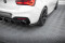 Heck Ansatz Flaps Diffusor passend für (passend für heckansatz V.3) BMW 1er M-Paket / M140i F20 Facelift schwarz Hochglanz