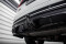 Mittlerer Cup Diffusor Heck Ansatz DTM Look für Audi SQ8 Mk1  schwarz Hochglanz
