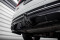 Mittlerer Cup Diffusor Heck Ansatz DTM Look passend für Audi SQ8 Mk1 schwarz Hochglanz