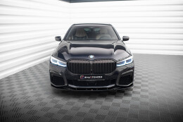 Cup Spoilerlippe Front Ansatz V.3 für BMW 7 M-Paket G11 / G12 FL schwarz Hochglanz