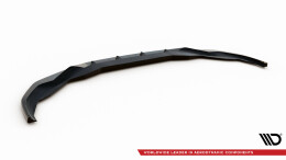 Cup Spoilerlippe Front Ansatz V.3 passend für BMW 7 M-Paket G11 / G12 Facelift schwarz Hochglanz