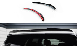 Heck Spoiler Aufsatz Abrisskante passend für Rolls Royce Cullinan schwarz Hochglanz