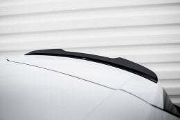 Heck Spoiler Aufsatz Abrisskante passend für Rolls Royce Cullinan schwarz Hochglanz