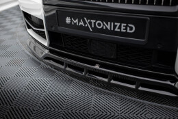Cup Spoilerlippe Front Ansatz passend für Rolls Royce Cullinan schwarz Hochglanz