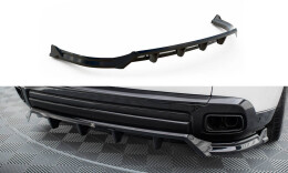Mittlerer Cup Diffusor Heck Ansatz DTM Look passend für Rolls Royce Cullinan schwarz Hochglanz