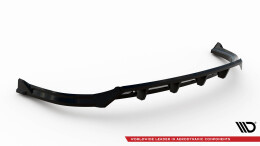 Street+ Mittlerer Diffusor RACE Heck Ansatz passend für Rolls Royce Cullinan schwarz Hochglanz
