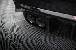 Heck Ansatz Diffusor V.2 für BMW M2 G87 schwarz Hochglanz