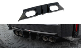 Heck Ansatz Diffusor V.2 passend für BMW M2 G87 schwarz Hochglanz