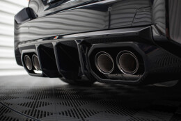 Heck Ansatz Diffusor V.2 passend für BMW M2 G87 schwarz Hochglanz