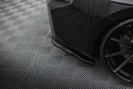 Heck Ansatz Flaps Diffusor V.5 passend für BMW M2 G87 (passend für heckansatz v.2) BMW M2 G87 schwarz Hochglanz