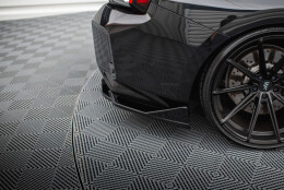 Heck Ansatz Flaps Diffusor V.6 passend für (passend für heckansatz v.2) BMW M2 G87 schwarz Hochglanz