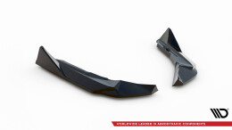 Street+ Heck Ansatz Flaps V.6 passend für BMW M2 G87 schwarz Hochglanz