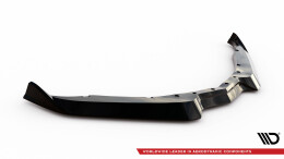Cup Spoilerlippe Front Ansatz V.2 passend für Chevrolet Corvette Stingray / Z06 C7 schwarz Hochglanz