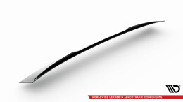 Heckscheiben Dach Spoiler für Chevrolet Corvette Stingray / Z06 C7 schwarz Hochglanz