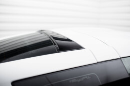 Heckscheiben Spoiler für Chevrolet Corvette C7 schwarz Hochglanz