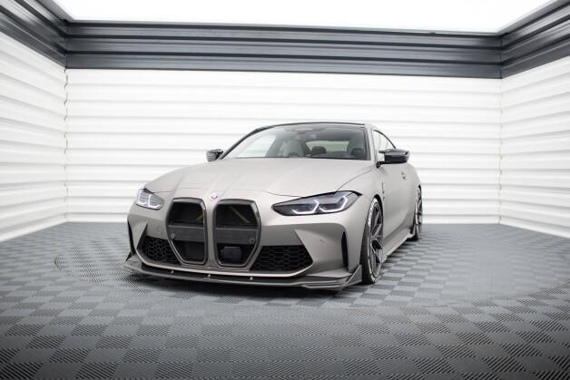 Prepreg Carbon Front Stoßstange Flaps passend für BMW M4 G82