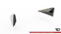 Carbon Fiber Heck Ansatz Flaps passend für BMW M4 G82 / G82 FL