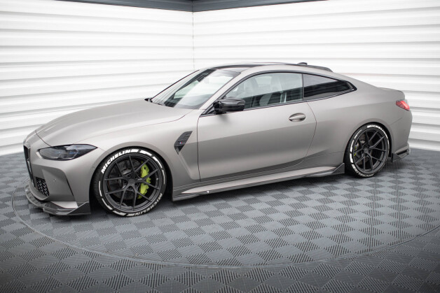 Prepreg Carbon Seitenschweller Flaps für BMW M4 G82 / G82 Facelift