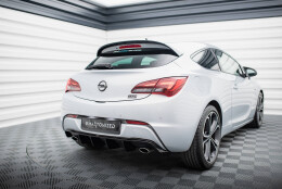 Heck Ansatz Diffusor passend für Opel Astra GTC...