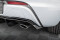 Heck Ansatz Diffusor für Opel Astra GTC OPC-Line J (Version mit Einzelauspuff auf beiden Seiten) schwarz Hochglanz