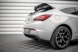 Heck Ansatz Diffusor passend für Opel Astra GTC...