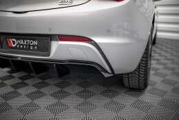 Heck Ansatz Diffusor passend für Opel Astra GTC OPC-Line J (Einzelauspuff li.) schwarz Hochglanz