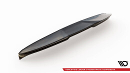 Heck Spoiler Aufsatz Abrisskante 3D für Ford S-Max ST-Line Mk2 Facelift schwarz Hochglanz