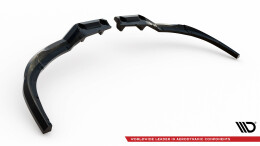 Mittlerer Cup Diffusor Heck Ansatz DTM Look passend für Ford S-Max ST-Line Mk2 schwarz Hochglanz