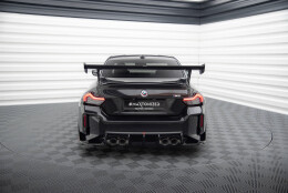 Carbon Heck Spoiler Flügel +LED passend für BMW M2 G87 / M240i / 2 M-Paket / 2 Standard G42