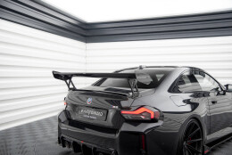Carbon Heck Spoiler Flügel +LED passend für BMW M2 G87 / M240i / 2 M-Paket / 2 Standard G42