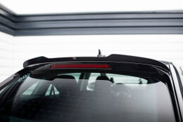 Heck Spoiler Aufsatz Abrisskante passend für Skoda Scala schwarz Hochglanz