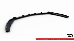 Cup Spoilerlippe Front Ansatz V.2 passend für Mercedes-Benz S Coupe AMG-Line C217 Facelift schwarz Hochglanz